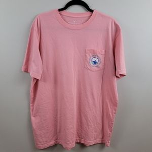 Southern Shirt Co pale coral t-shirt size L